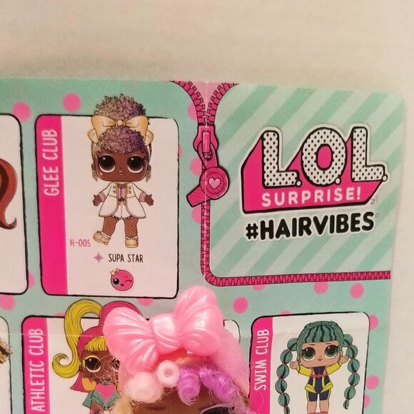 L.O.L. Surprise! Hairvibes "Supa Star" Doll and accessories, EUC - Picture 11 of 11